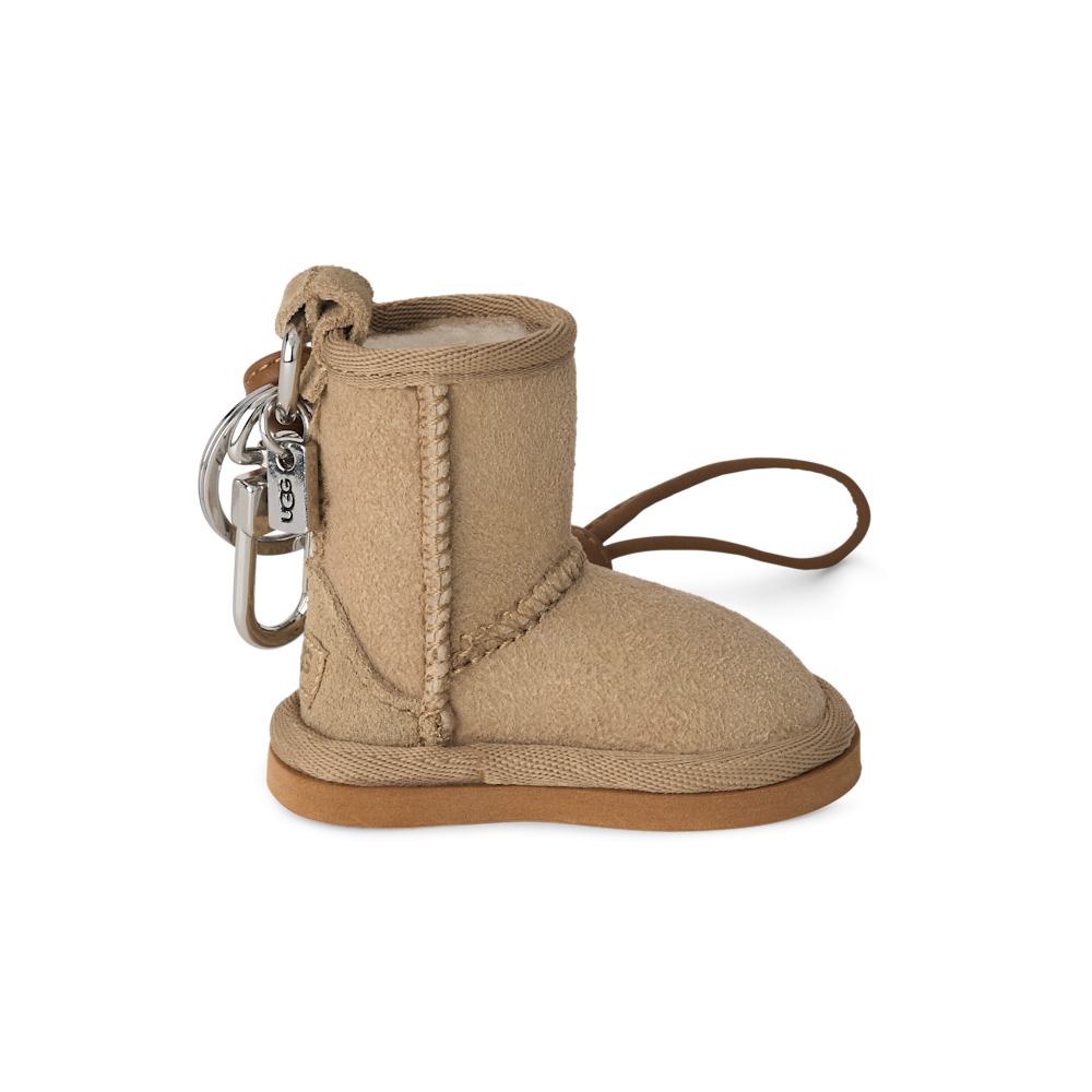 Mini Boot Keychain Charm - Chestnut