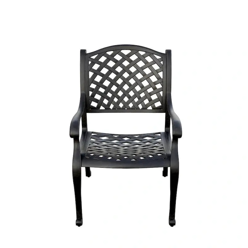 Darlee Nassau 11-Piece Cast Aluminum Outdoor Dining Set With 8 Chairs, 2 Swivel Rocker Chairs And Extendable Table - Ant