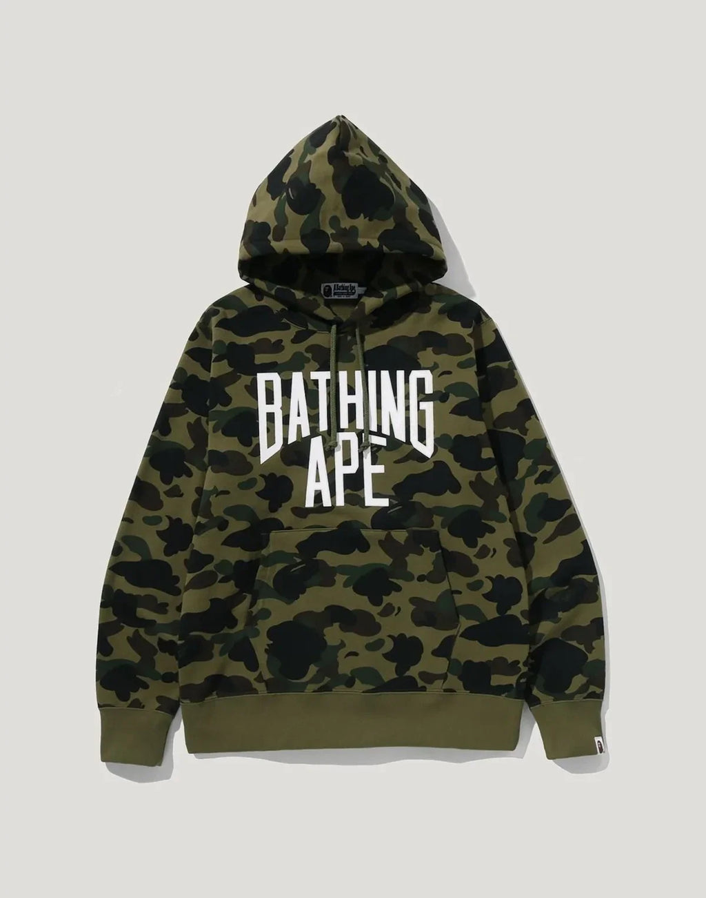Men's Camo Pullover Hoodie - Yellow
