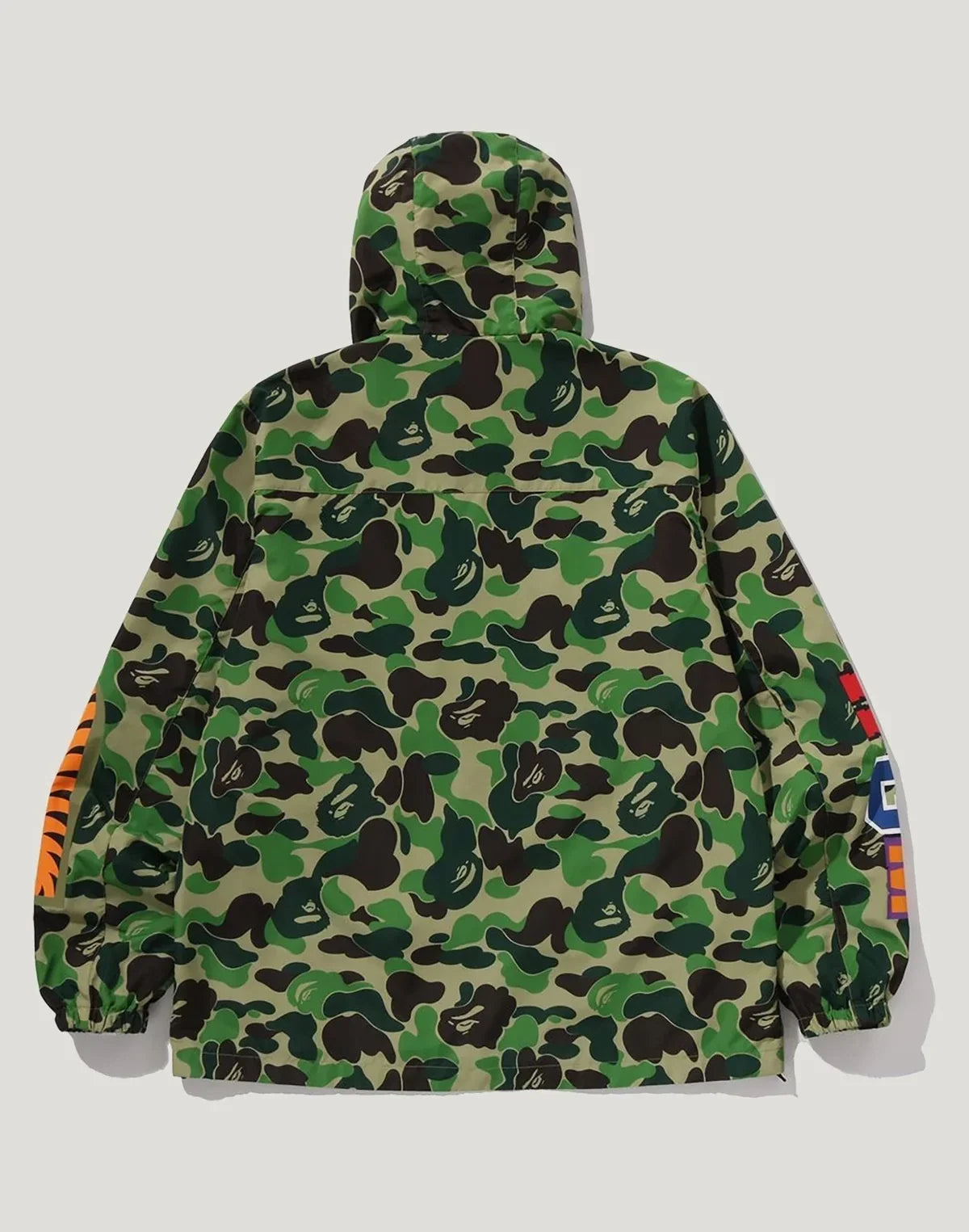 Camo Hooded Jacket - Blue