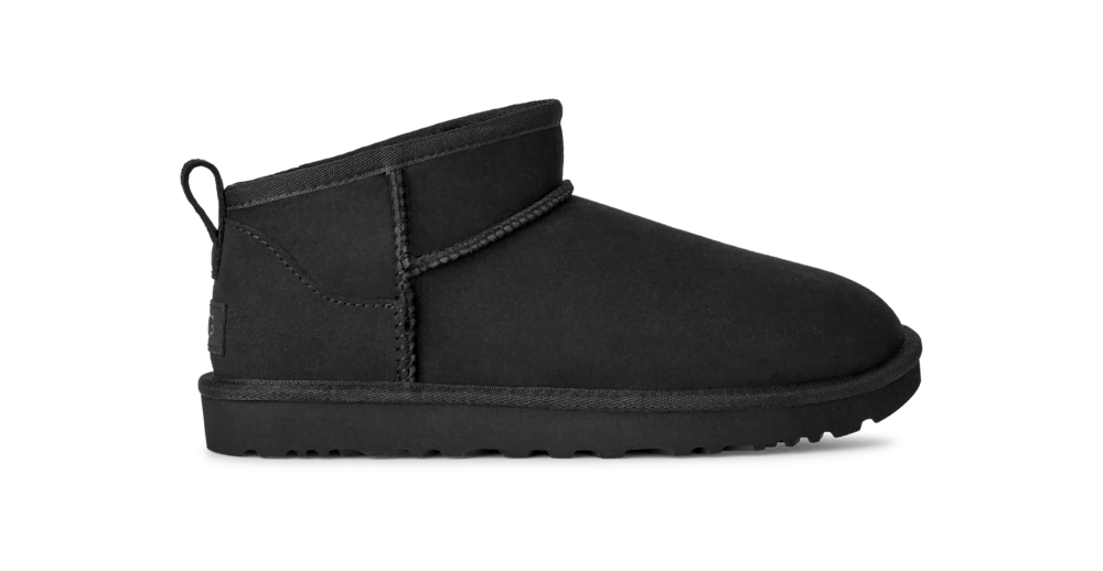 Women's Ultra-Short Sheepskin Boot - Grey