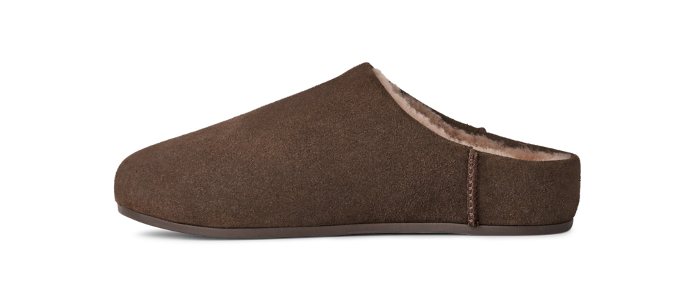 Women's Water-Resistant Suede Slip-On - Black