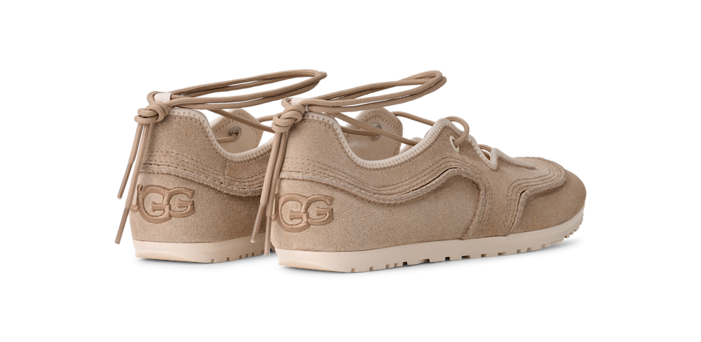 Women's Suede Ballet Sneaker - Blue
