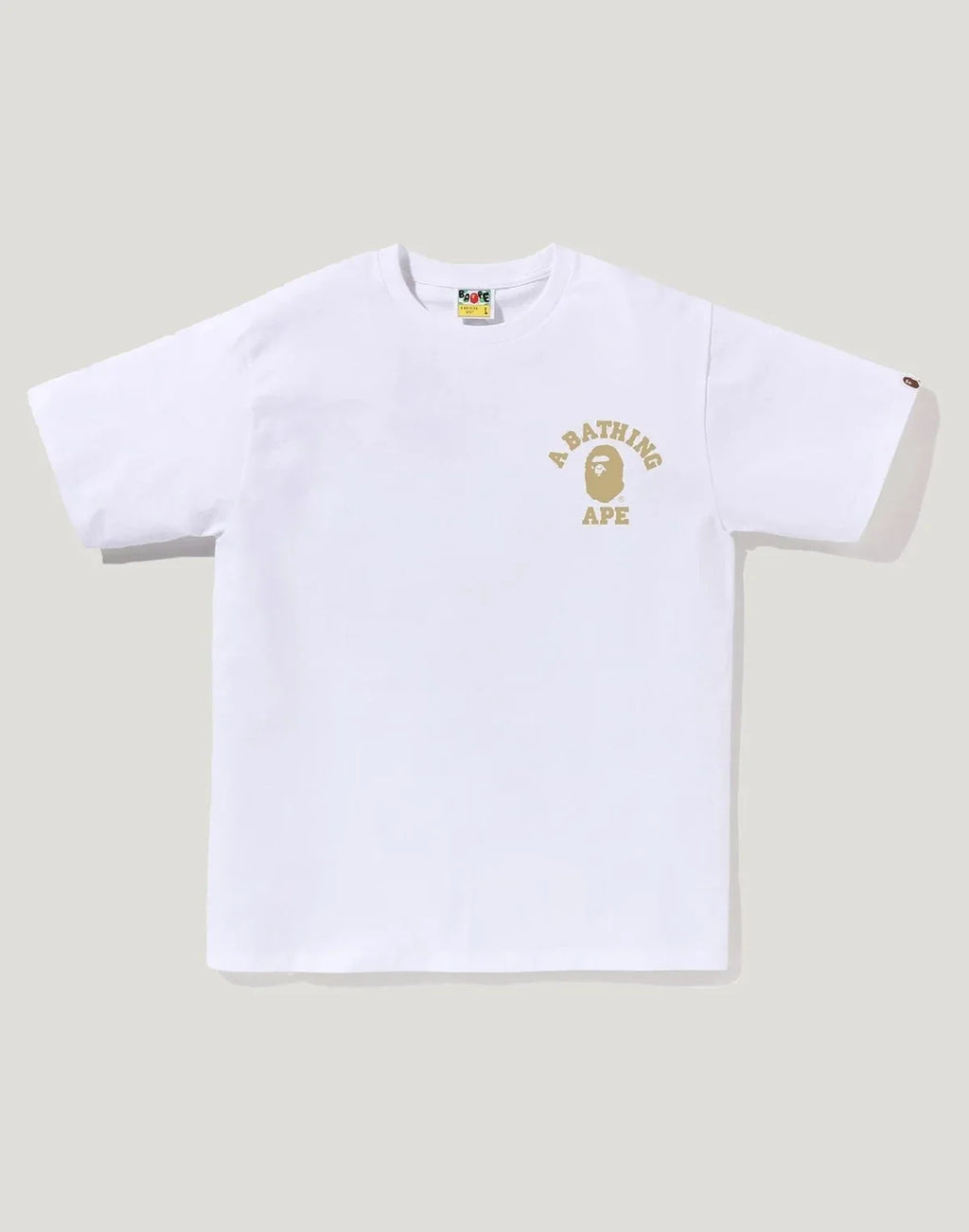 Men's Cotton Camo Graphic T-Shirt - White Green