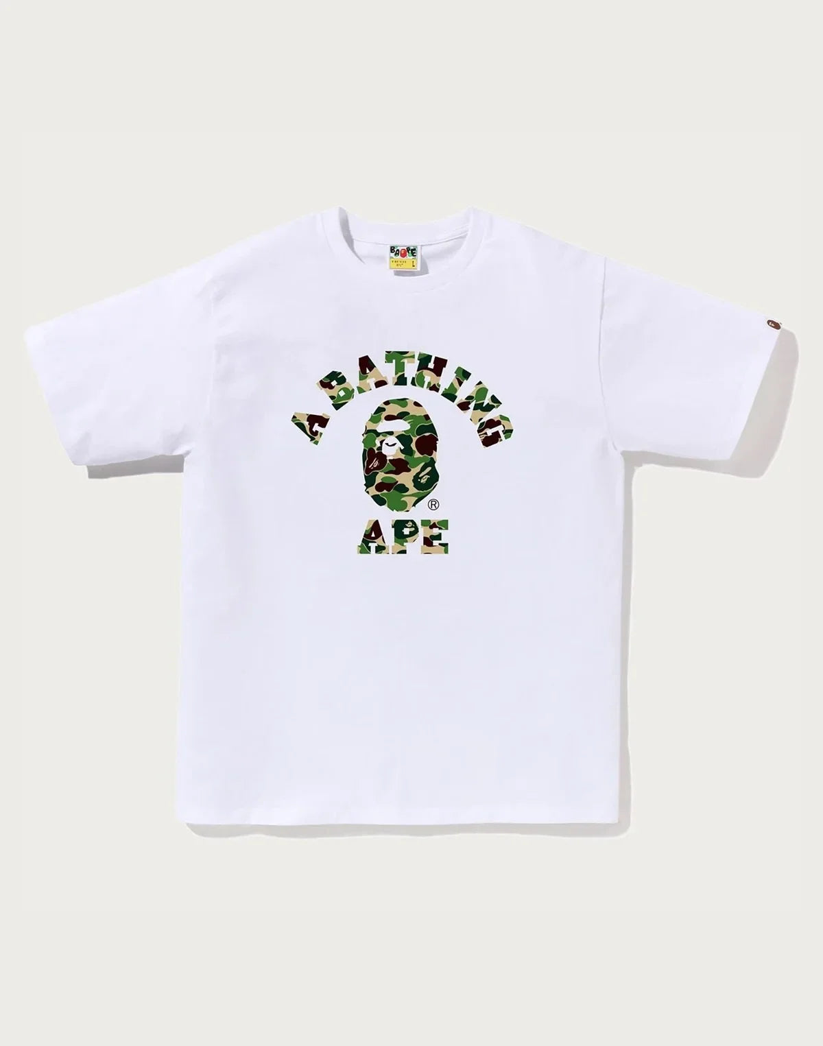 Men's Camo Graphic T-Shirt - White Blue