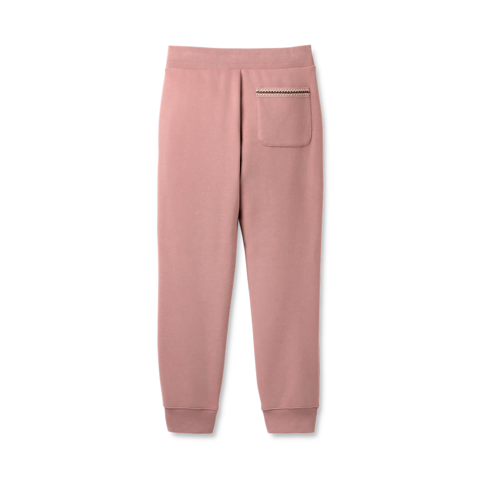 Men's Cotton Blend Drawstring Joggers - Purple
