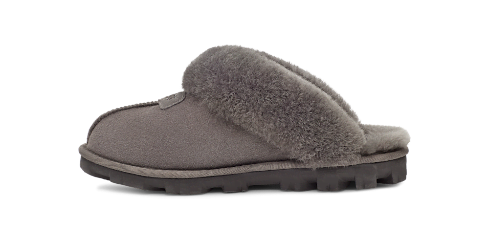 Women's Sheepskin Mule Slipper - Black