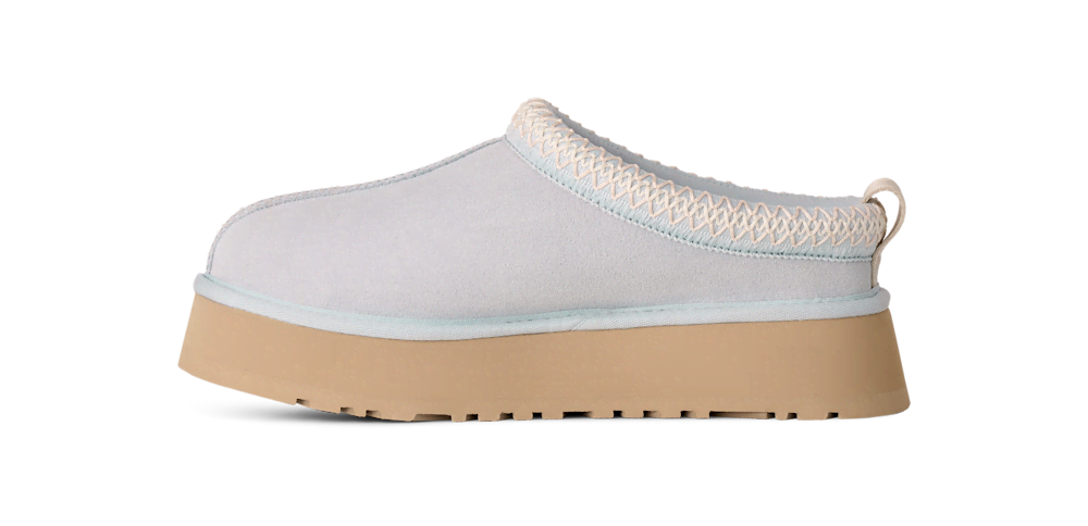 Women's Suede Platform Slipper - Bronze