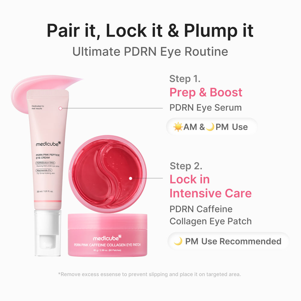 PDRN Caffeine Collagen Hydrogel Eye Patches