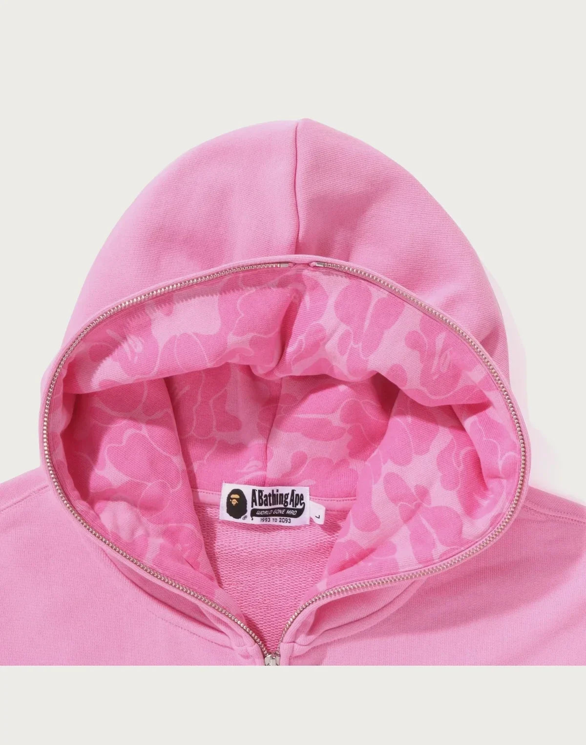 Men's Relaxed Cotton Zip Hoodie - Green