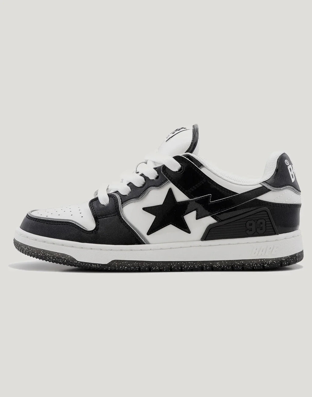Men's Leather Low Top Sneakers - Green