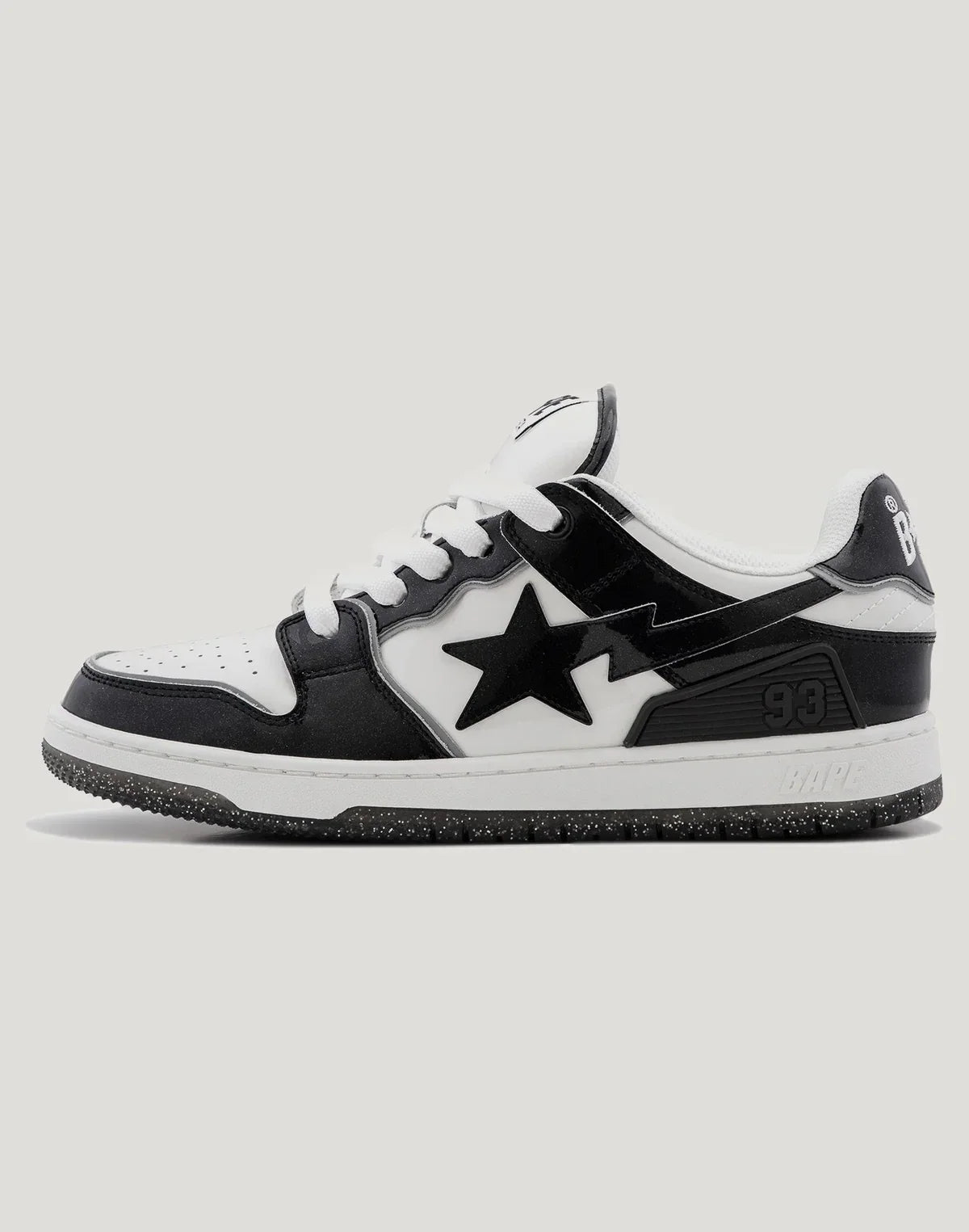 Men's Leather Low Top Sneakers - Green