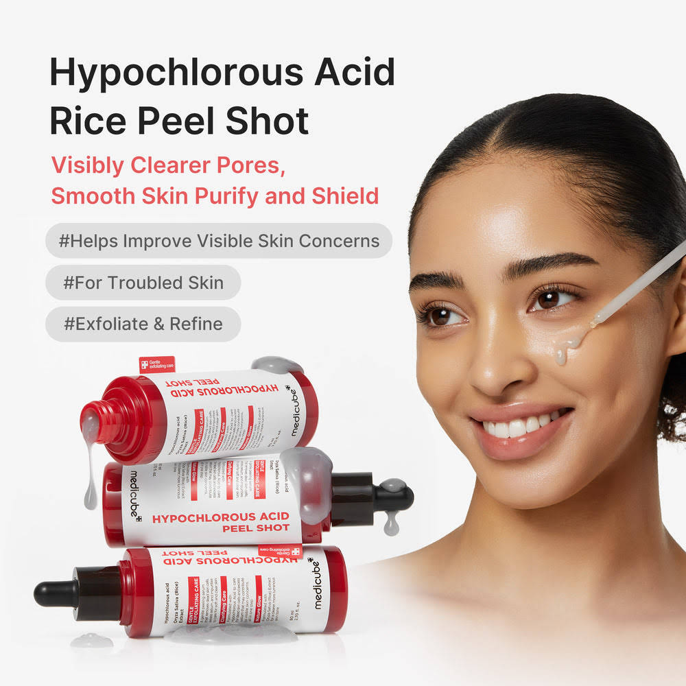 Hypochlorous Acid Rice Exfoliating Serum