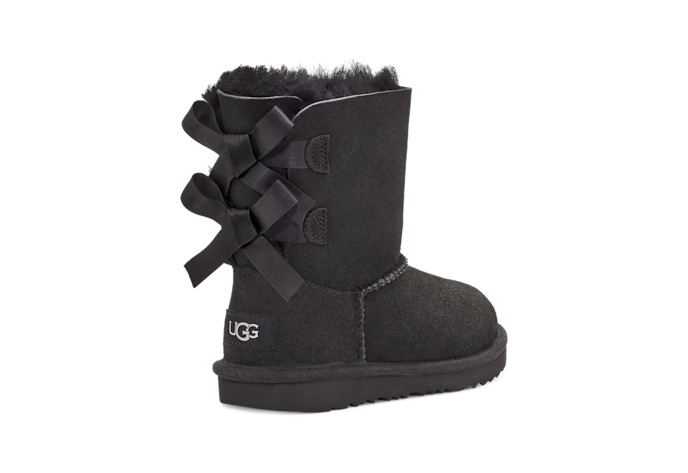 Kids' Sheepskin Bow Boot - Brown