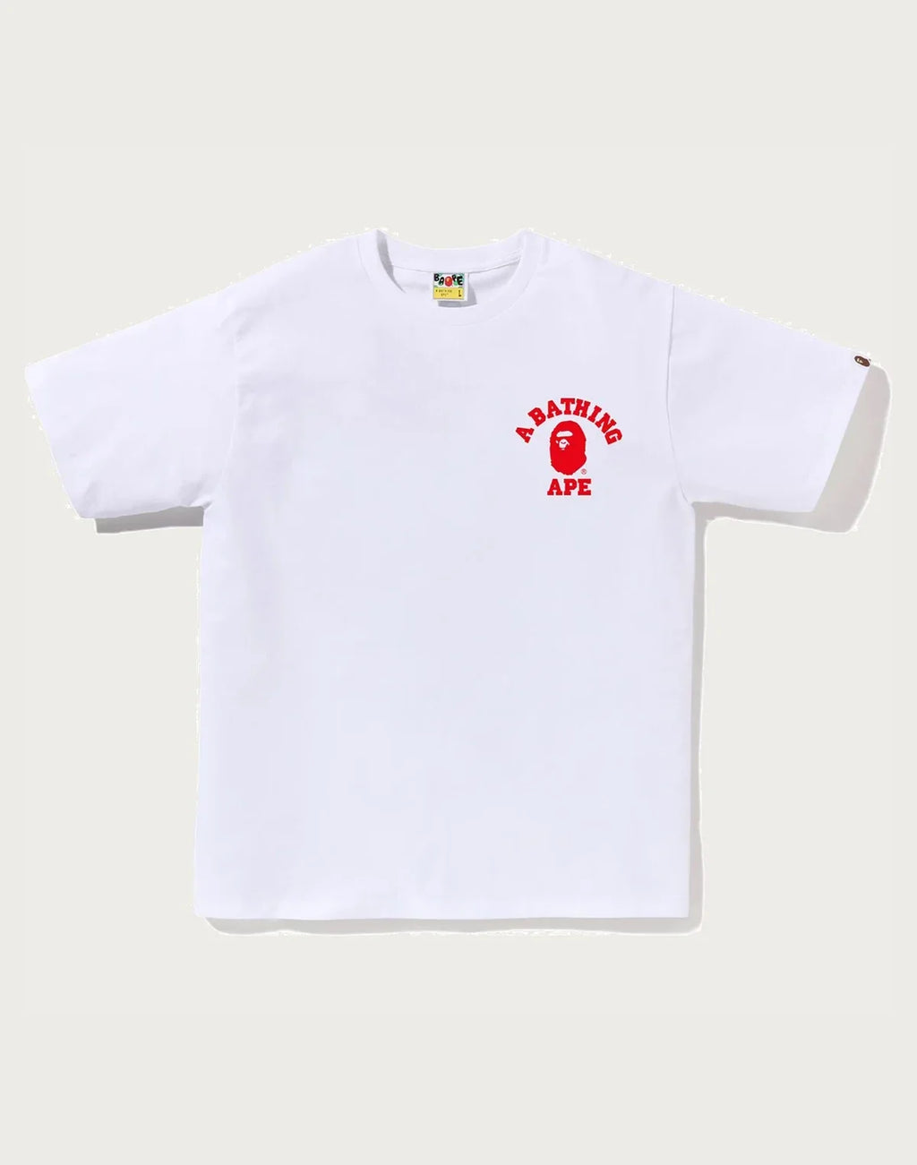 Men's Cotton Camo Graphic T-Shirt - White Blue