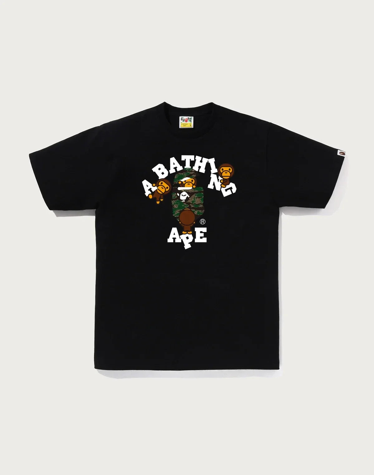 Men's Cotton Graphic T-Shirt - Black Green
