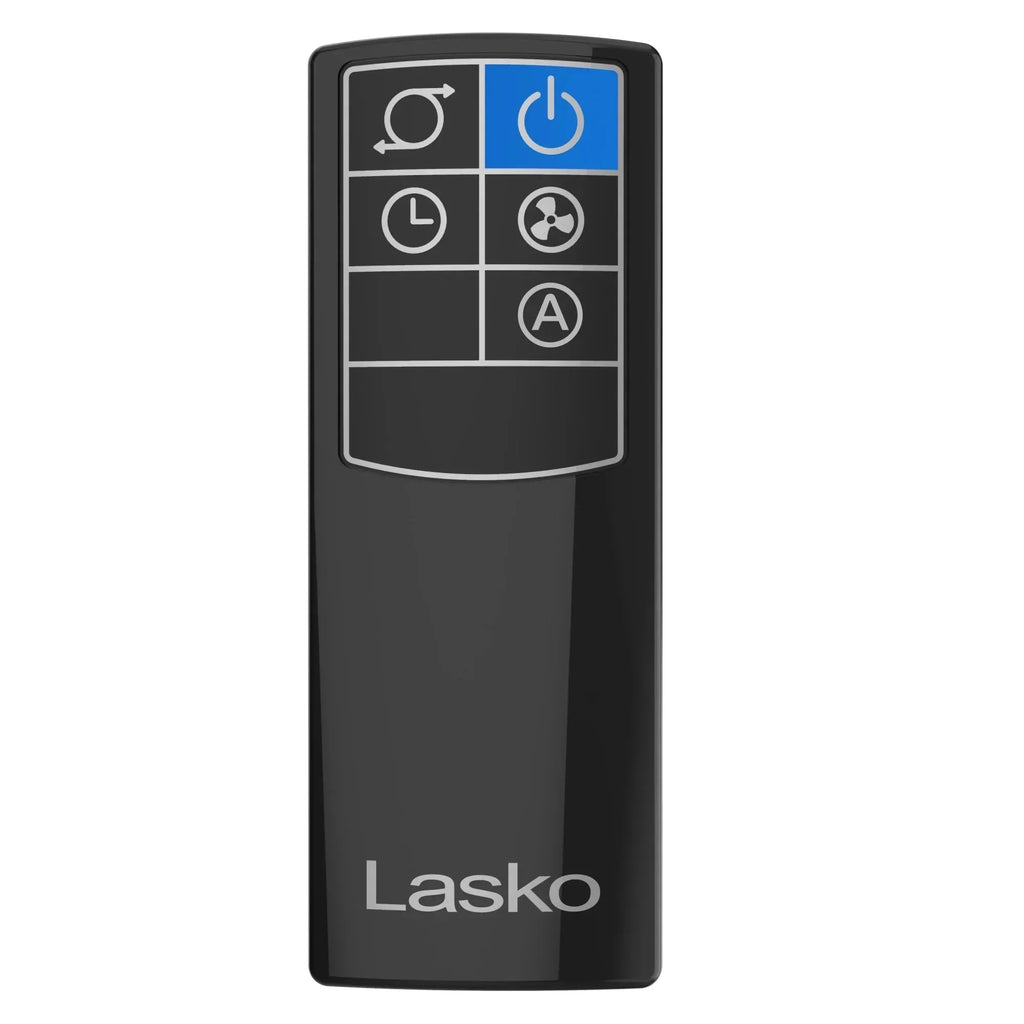 Lasko Xtra Air 48in 4-Speed Oscillating Remote Controlled Tower Fan, Black - T48336