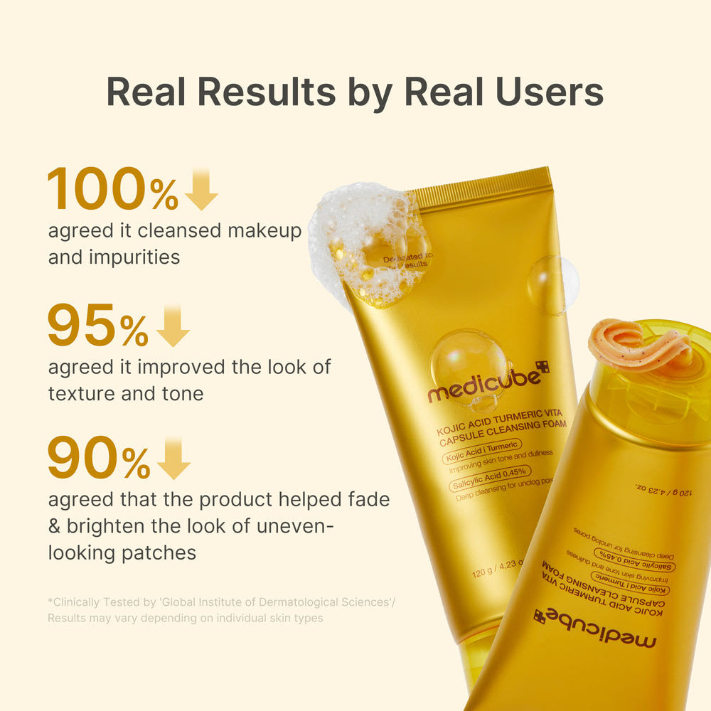 Kojic Acid Turmeric Capsule Foam Cleanser