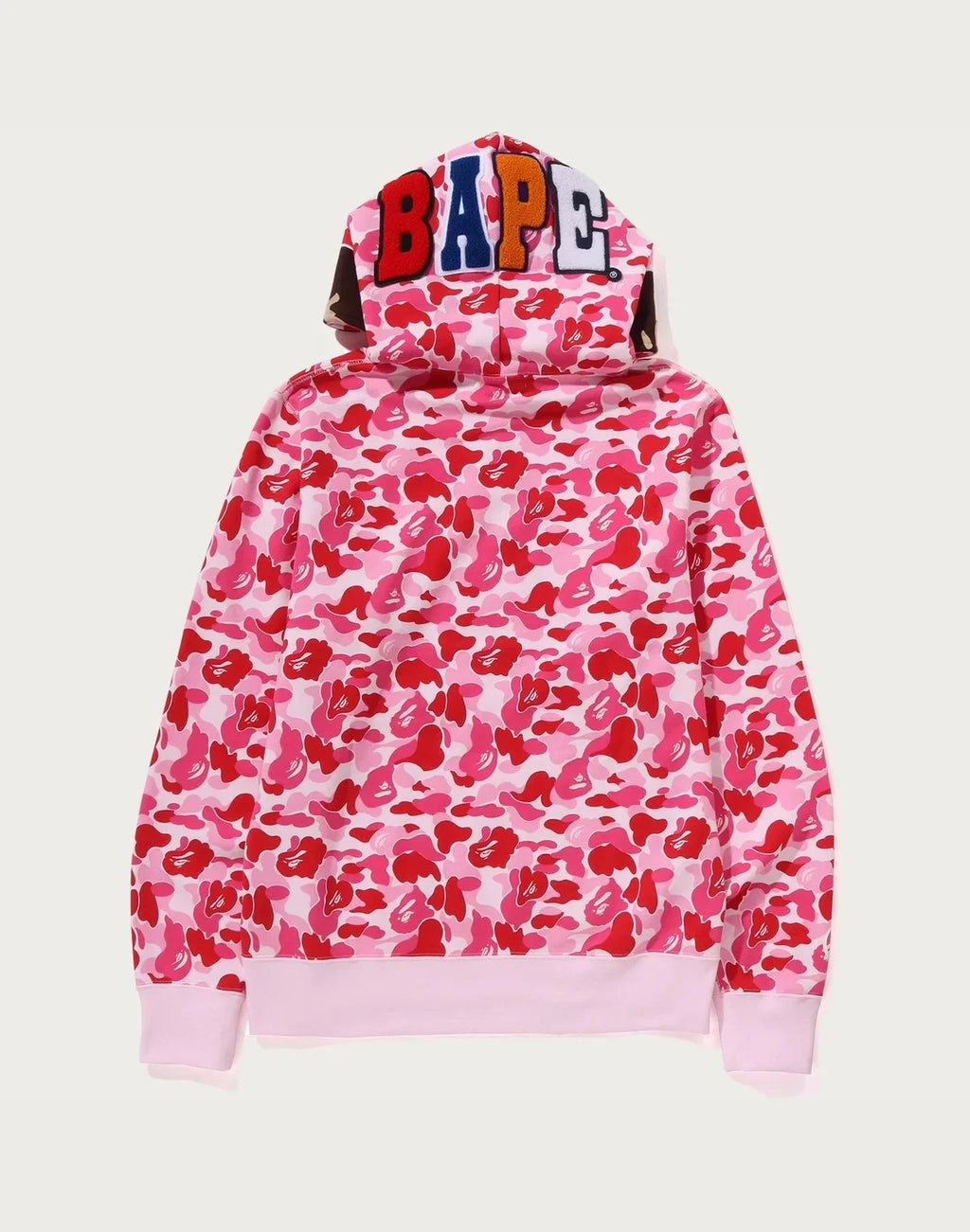 Men's Camo Graphic Pullover Hoodie - Pink