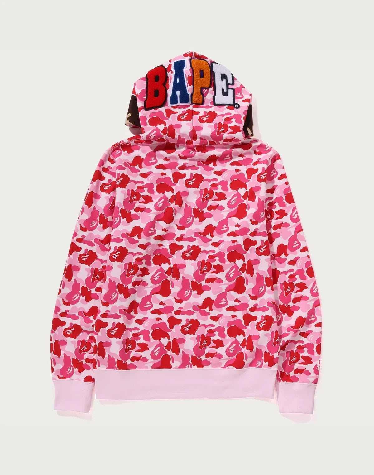 Men's Camo Graphic Pullover Hoodie - Pink