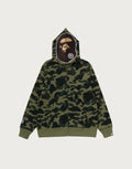 Men's Brushed-Lined Full-Zip Hoodie - Green