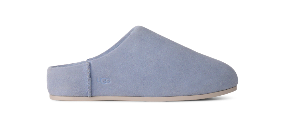 Women's Water-Resistant Suede Slip-On - Black