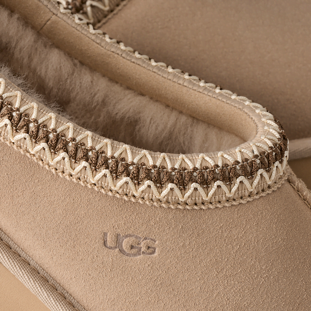 Women's Suede Sheepskin Slipper - Moonlight