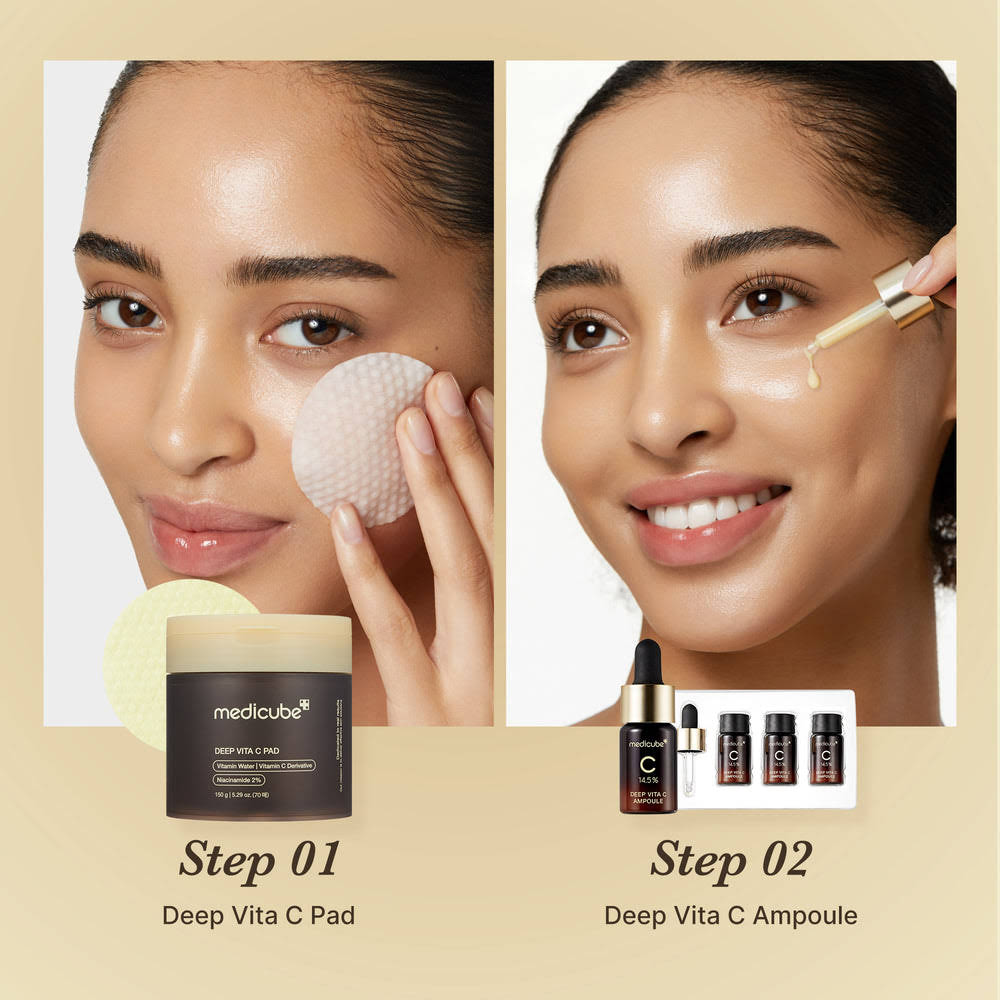 Vitamin C Exfoliating Toner Pads