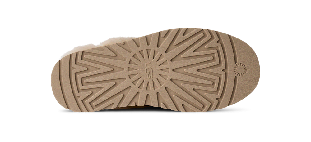 Women's Suede Platform Slipper - Chestnut