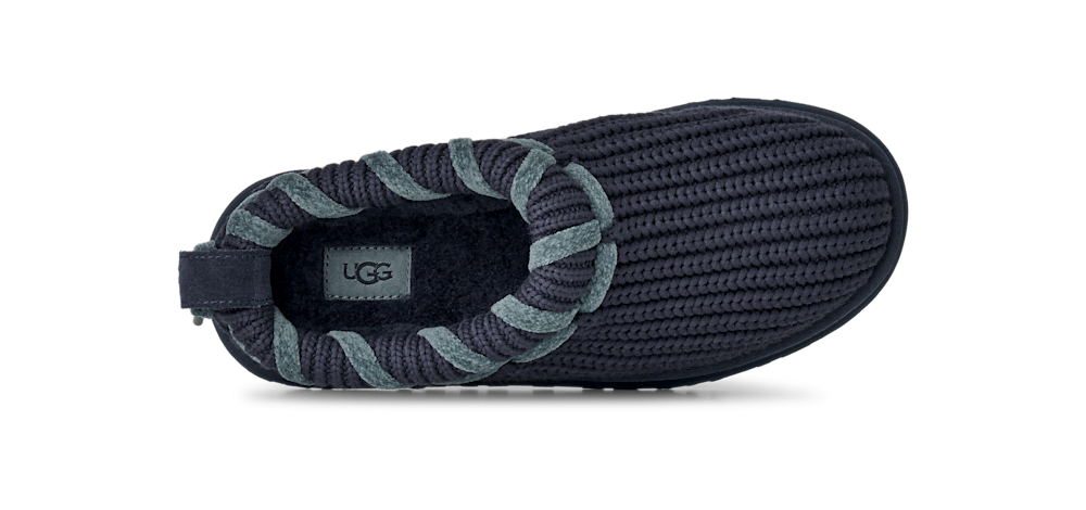 Women's Knit Platform Clog - Dark Indigo