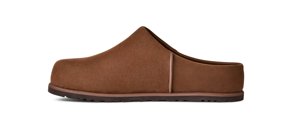 Men's Waterproof Nubuck Slip-On Clog - Olive