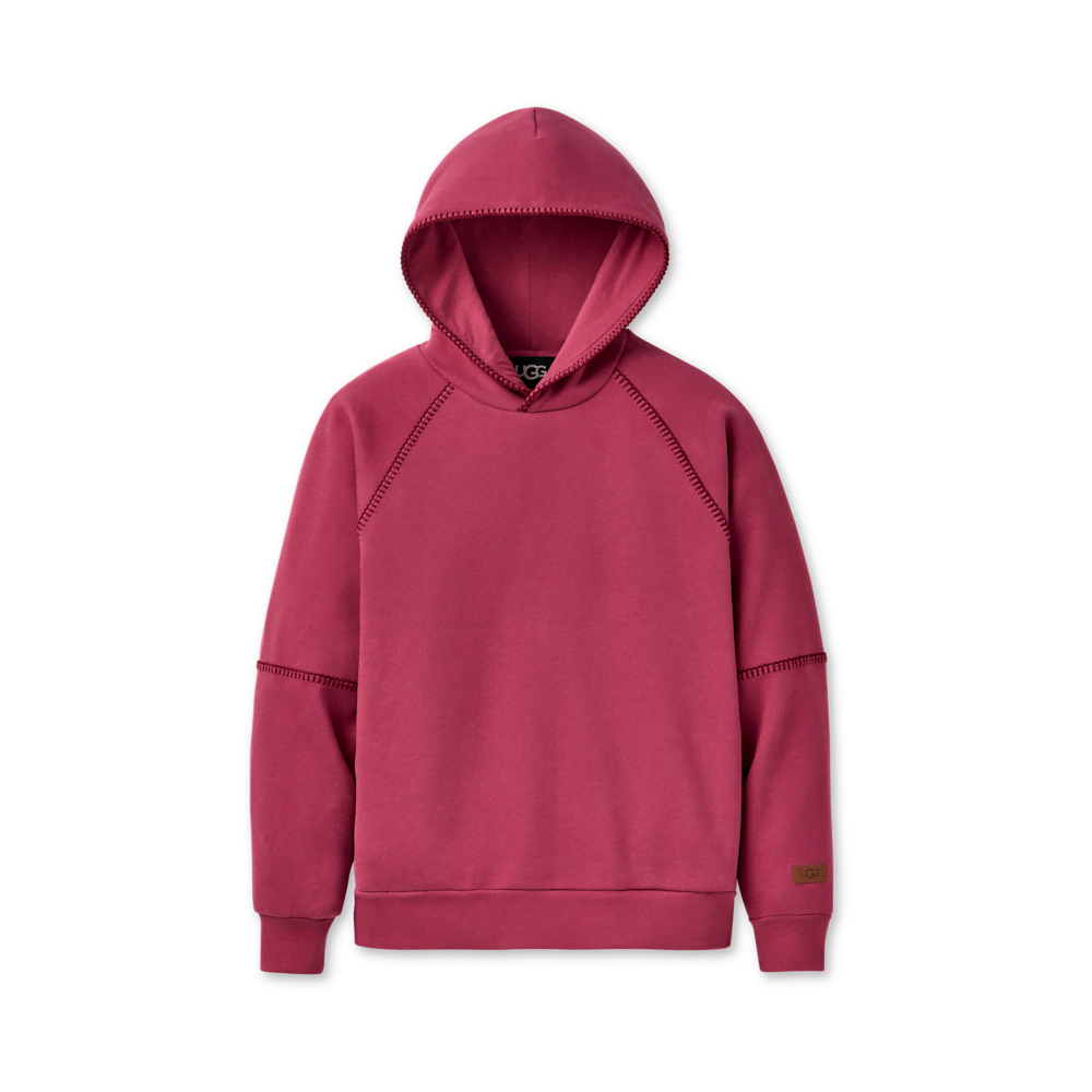 Women's Oversized Fleece Hoodie - Chestnut