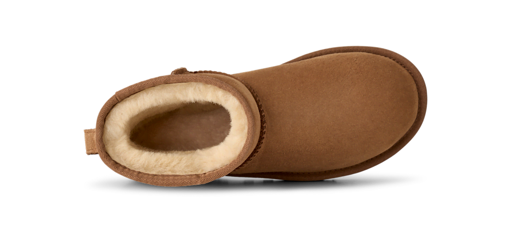 Women's Mini Sheepskin Boot - Dark Indigo
