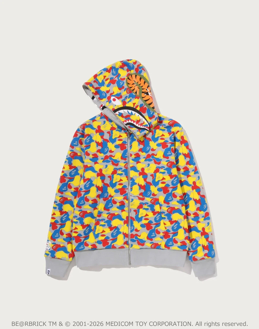 Reversible Full-Zip Graphic Hoodie - Multi