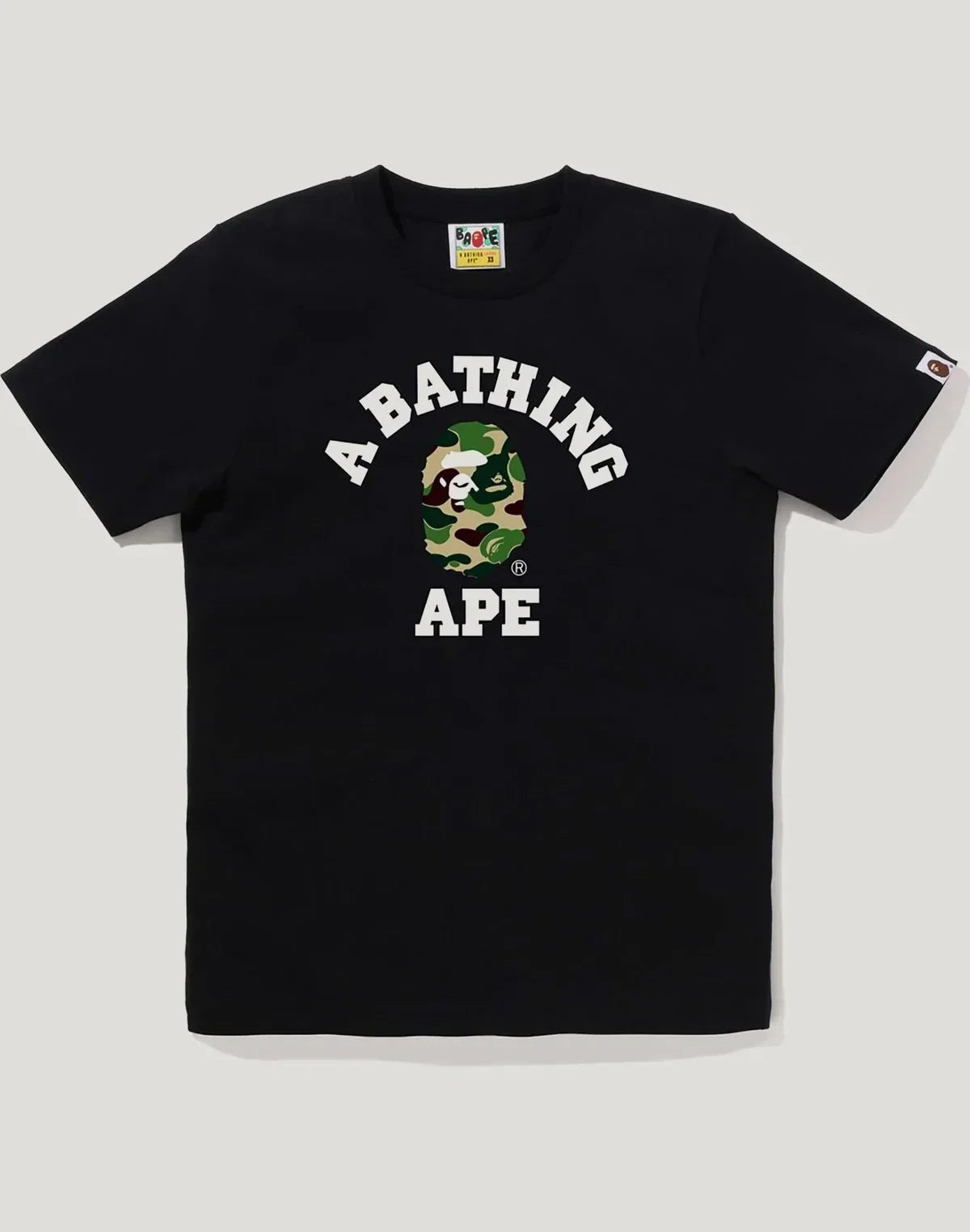 Women's Cotton Camo Graphic T-Shirt - Black Pink