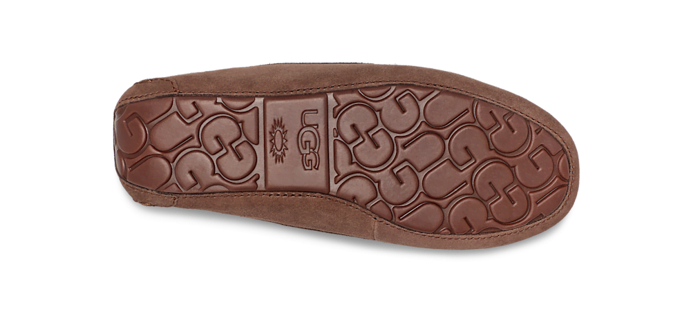 Women's Water-Resistant Suede Moccasin Slipper - Black