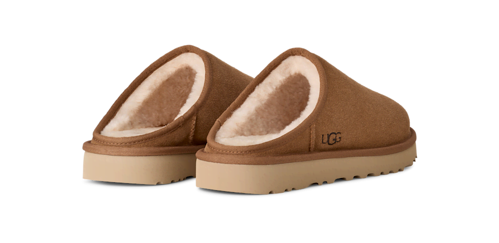 Men's Suede Slip-On Slipper - Blue