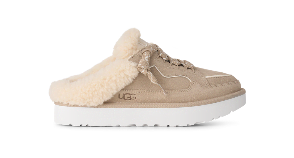 Women's Suede Sneaker Mule - Moonlight