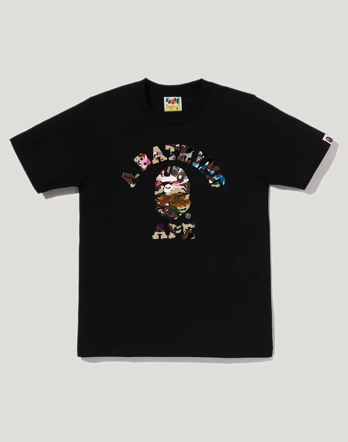 Women's Camo Graphic T-Shirt - Black