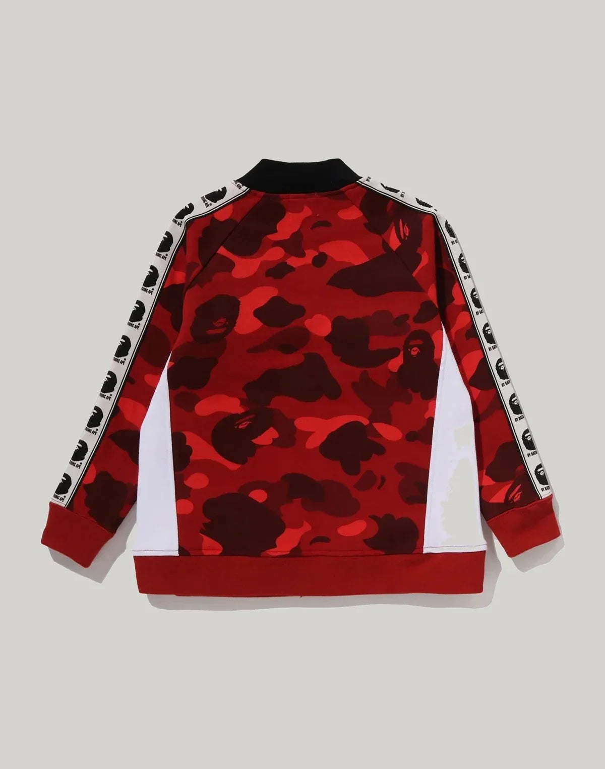 Kids' Cotton Camo Track Jacket - Red